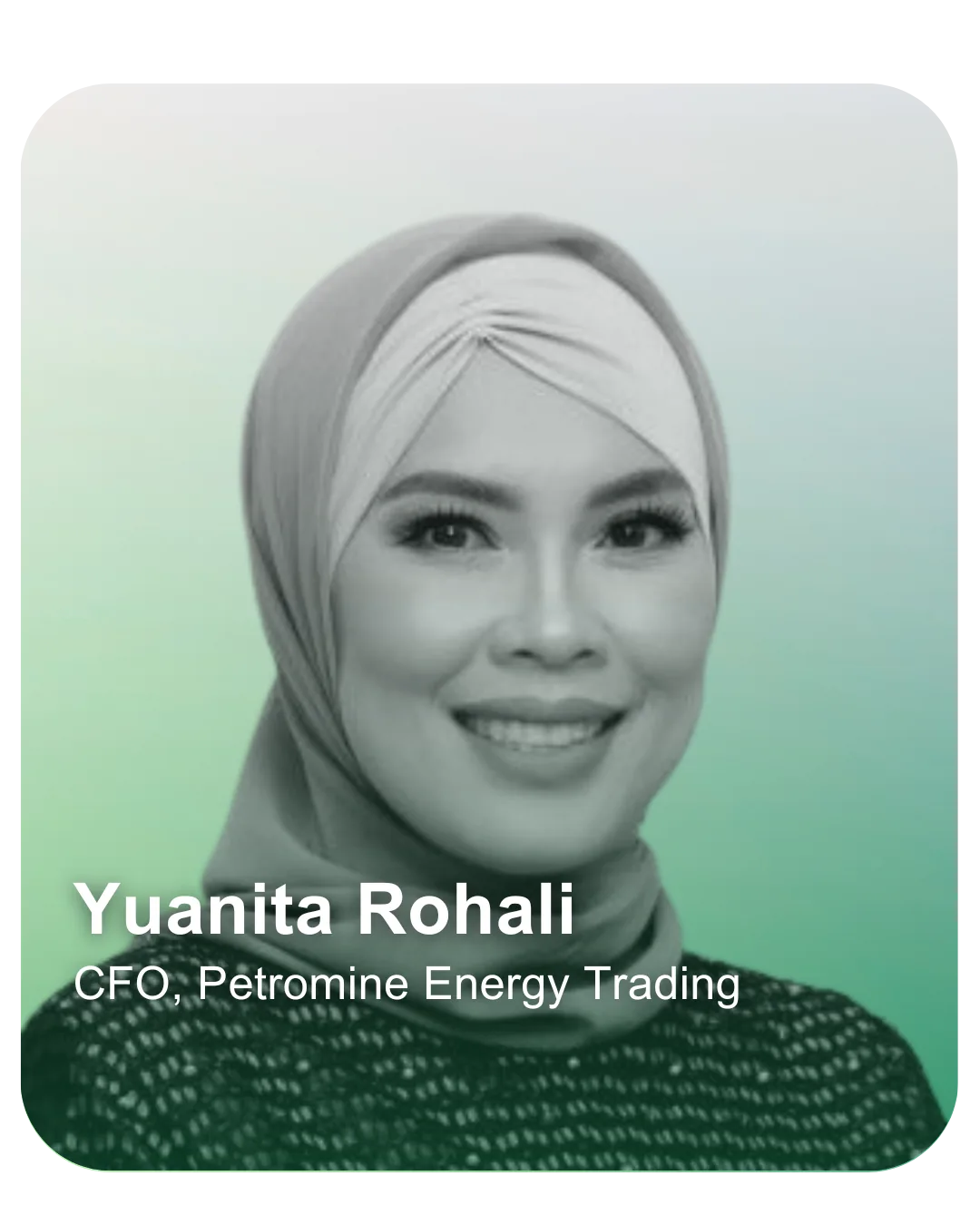 Yuanita Rohali — CFO, Petromine Energy Trading